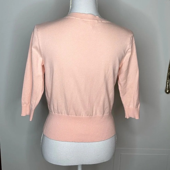 Leith Peach 3/4 Sweater Sz. S - Picture 3 of 4